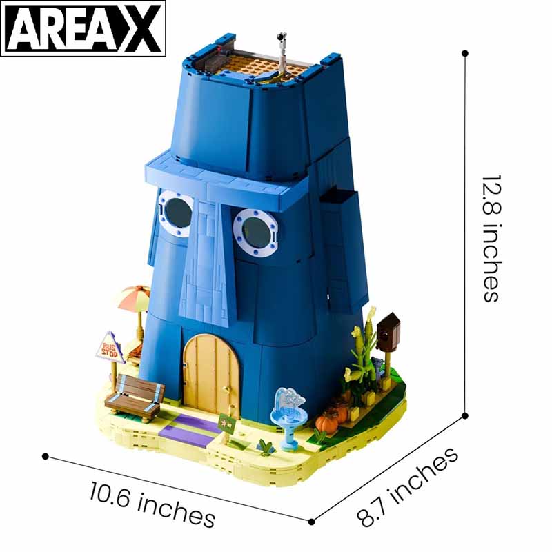 لگو خانه اختاپوس باب اسفنجی 1655 قطعه مدل Area-X Squidward Tentacles's House AB0078